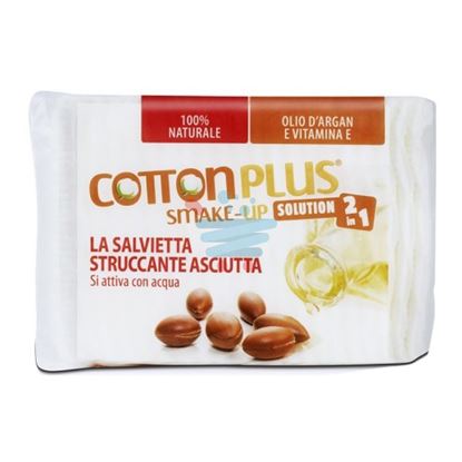 COTTON PLUS SALVIETTE STRUCCANTI ARGAN 40PZ