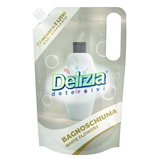 DELIZIA BAGNOSCHIUMA WHITE FLOWER RICARICA 2LT