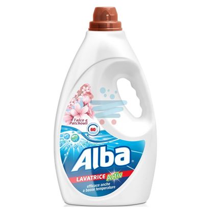 ALBA DETERSIVO LAVATRICE LIQUIDO TALCO E PATCHOULI 60 LAVAGGI 3 LT