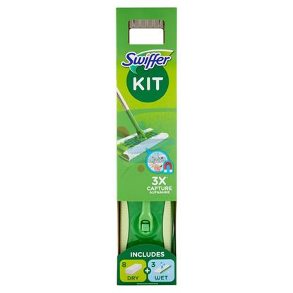 SWIFFER STARTER KIT XXL 8 PANNI E 3 WET