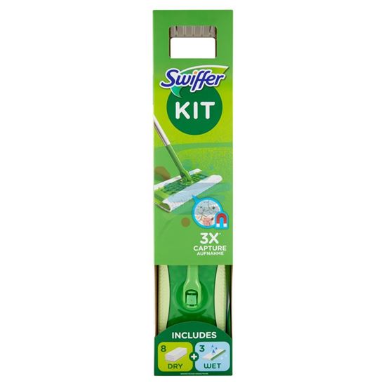 SWIFFER STARTER KIT XXL 8 PANNI E 3 WET