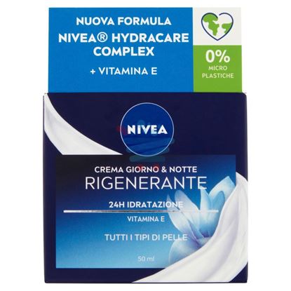 NIVEA CREMA GIORNO & NOTTE RIGENERANTE 24H IDRATAZIONE 50 ML