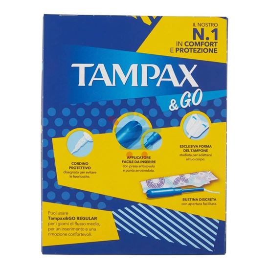 TAMPAX & GO REGULAR 18 PEZZI