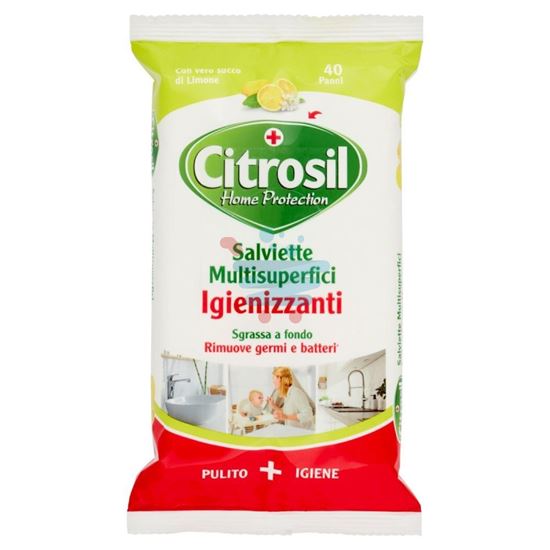 CITROSIL SALVIETTINE IGIENIZZANTI LIMONE 40 PEZZI