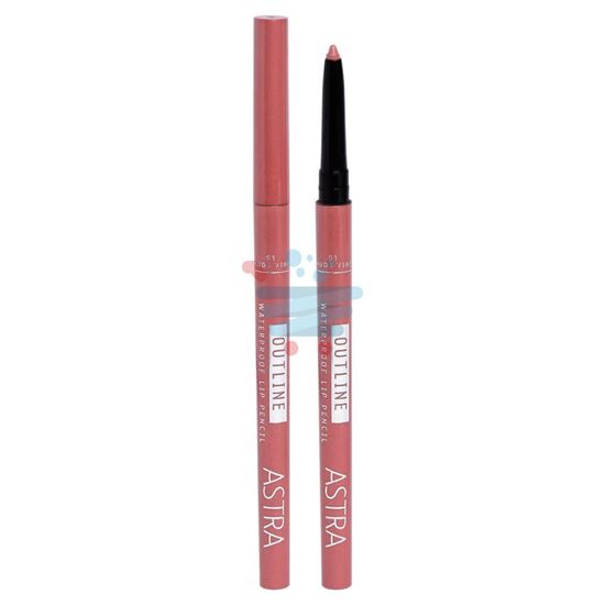 ASTRA OUTLINE WATERPROOF LIP PENCIL 01