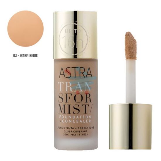 ASTRA TRANSFORMIST FOUNDATION+CONCEALER 3N