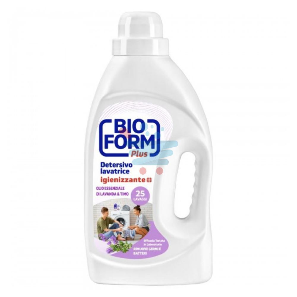 BIOFORM DETERSIVO LAVATRICE 30 LAVAGGI IGIENIZZANTE ELIMINA GERMI E BATTERI  1625 ML