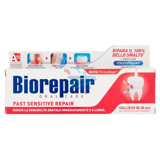 BIOREPAIR DENTIFRICIO FAST SENSITIVE 75ML