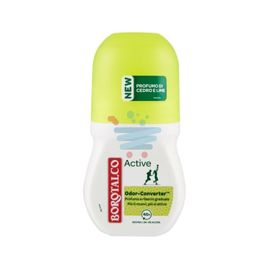 BOROTALCO DEODORANTE ROLL ON ACTIVE CEDRO E LIME 50ML