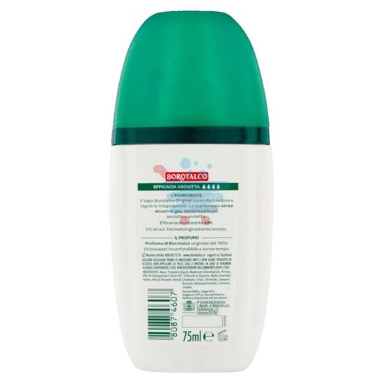 BOROTALCO DEODORANTE VAPO NO GAS ORIGINAL 75ML