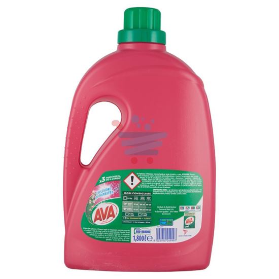 AVA DETERSIVO DETERSIVO LAVATRICE LIQUIDO PRIMAVERA 36 LAVAGGI 1,8LT