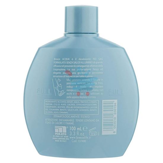 BREEZE DEODORANTE SQUEZZE ACQUA 100ML