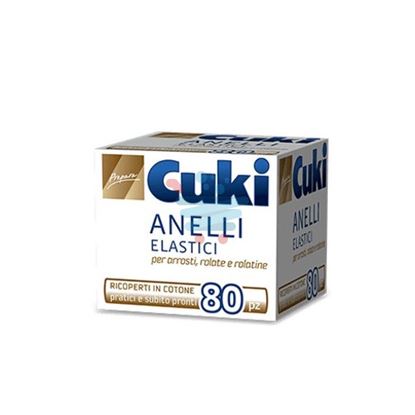 CUKI ANELLI ELASTICI PER ARROSTI 80 PEZZI