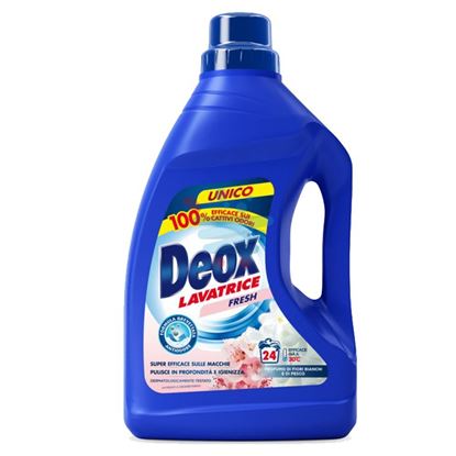 DEOX DETERSIVO LIQUIDO FRESH BLU 21 LAVAGGI 1,050LT