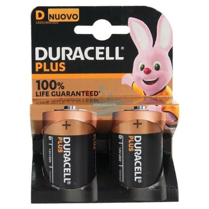 DURACELL BATTERIE PLUS POWER TORCIA BLISTERATE 2PZ