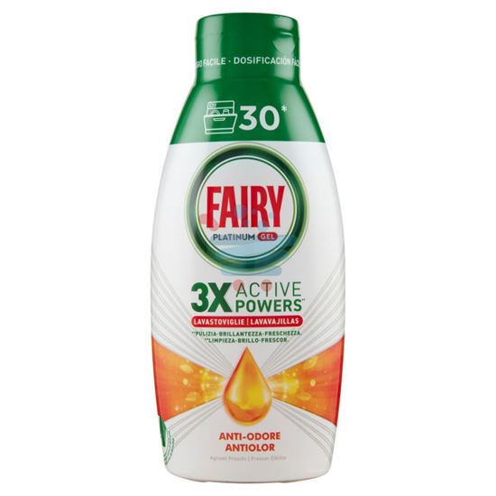 FAIRY PLATINUM GEL ANTIODORE AGRUMI 600ML