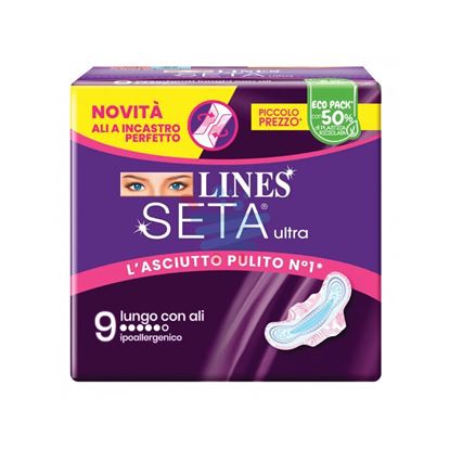 LINES SETA ULTRA LUNGO CON ALI 9PZ