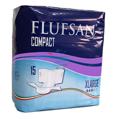 FLUFSAN COMPACT EXTRALARGE 15 PANNOLINI A MUTANDINA