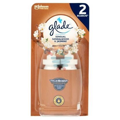 GLADE DEODORANTE SENSE&SPRAY RICARICA SANDALO 2 PEZZI