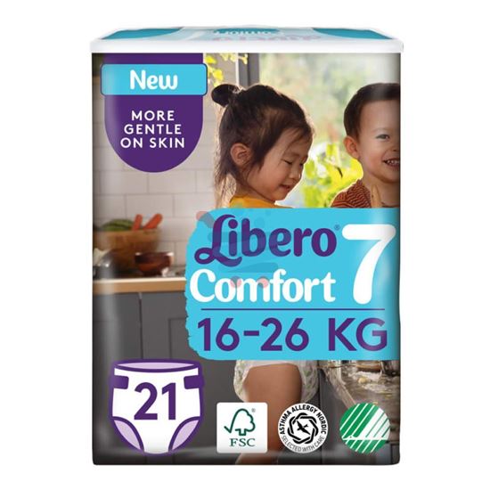 LIBERO COMFORT PANNOLINI 7 MISURA 21 PEZZI 16-26KG