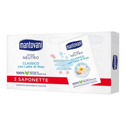 MANTOVANI SAPONETTE 90GR 3 PEZZI