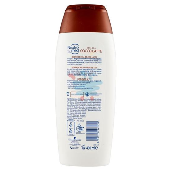 NEUTROMED PH 5,5 COCCO LATTE BAGNODOCCIA 400 ML