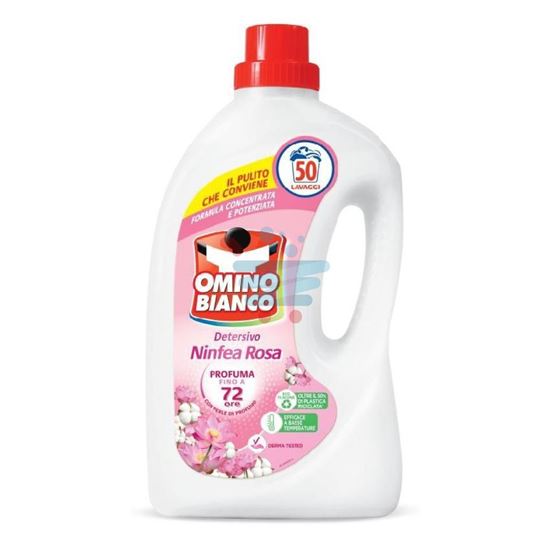 OMINO BIANCOP DETERSIVO LIQUIDO LAVATRICE NIFEA ROSA 50 LAVAGGI 2LT