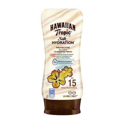 HAWAIIAN TROPIC SATIN SUN LOTION SPF 15 180ML