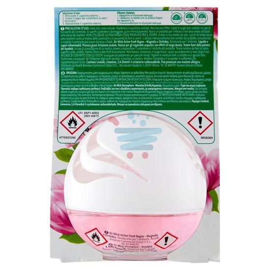 AIRWICK DECOSPHERE BAGNO  MAGNOLIA E ORCHIDEA 75ML