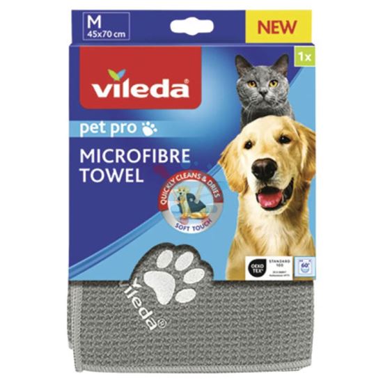 VILEDA PET PRO MICROFIBRE TOWEL MISURA M