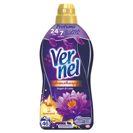 VERNEL AMMORBIDENTE CONCENTRATO AROMATHERAPY SOGNI DI LOTO 46 LAVAGGI 1150 ML