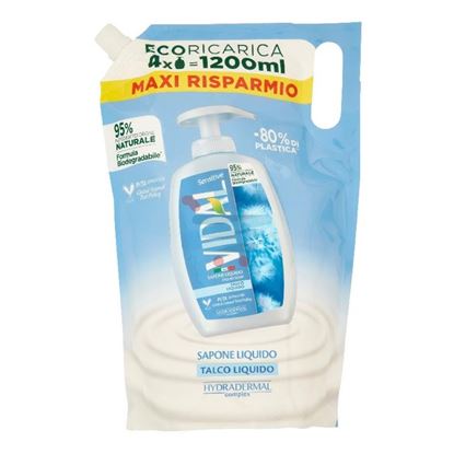 VIDAL SAPONE LIQUIDO BUSTA TALCO 1200ML