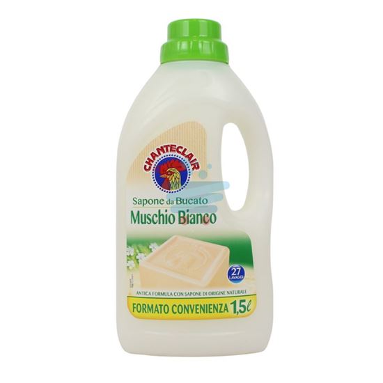 CHANTECLAIR DETERSIVO LIQUIDO MUSCHIO BIANCO 1.5LT