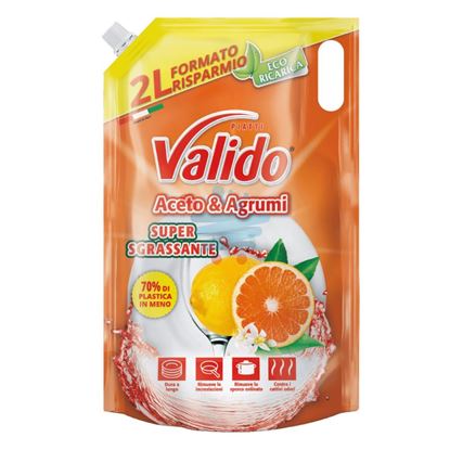 VALIDO PIATTI ECORICARICA ACETO E AGRUMI 2LT