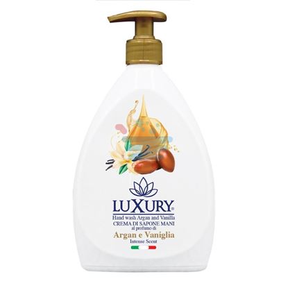 LUXURY SAPONE ARGAN E VANIGLIA 750ML