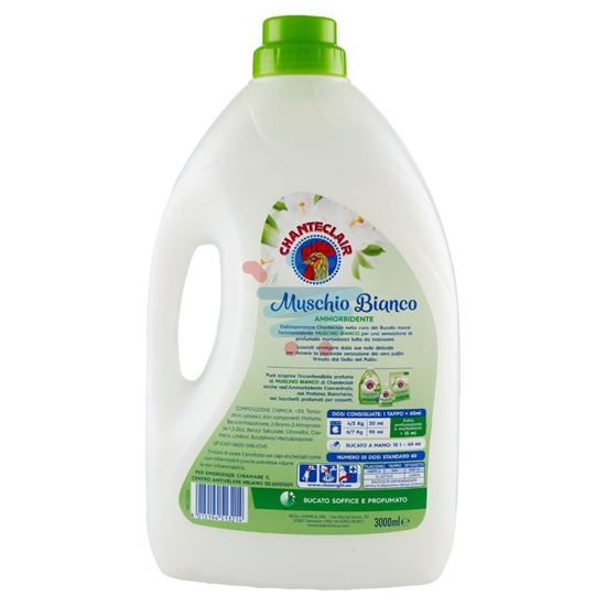 CHANTECLAIR AMMORBIDENTE MUSCHIO BIANCO 60 LAVAGGI 3LT