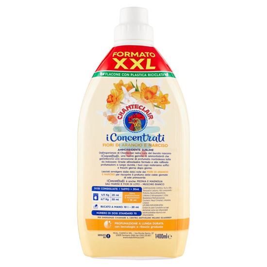 CHANTECLAIR I CONCENTRATI AMMORBIDENTE FIORI D'ARANCIO 1400LT 70 LAVAGGI