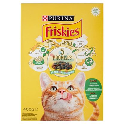 FRISKIES CROCCANTINI GATTO CONONIGLIO POLLO E VERDURE 400GR