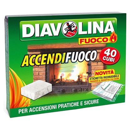 DIAVOLINA ACCENDIFUOCO 40 CUBI