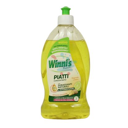 WINNI'S  PIATTI CONCENTRATO BERGAMOTTO E ZENZERO 480ML