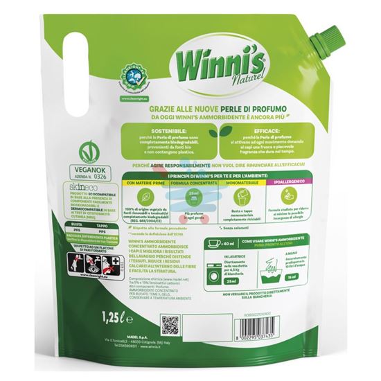 WINNI'S AMMORBIDENTE CONCENTRATO PATCHOULI e ARGANA BUSTA 50 LAVAGGI 1250 ML