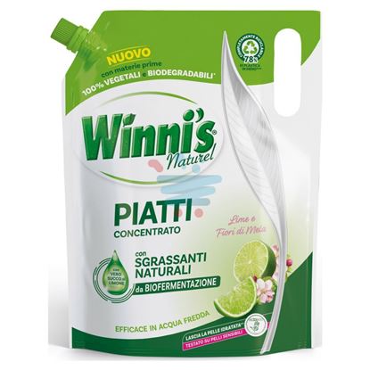 WINNI'S PIATTI CONCENTRATO LIME E FIORI DI MELA RICARICA 980 ML