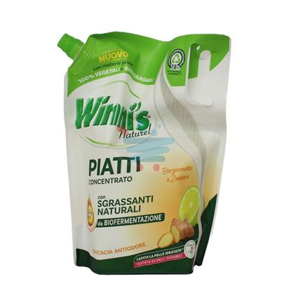 WINNI'S PIATTI CONCENTRATO ZENZERO E FIORI DI MELA RICARICA 980 ML