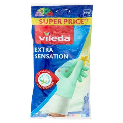 VILEDA GUANTI EXTRA SENSATION  M/8 MEDIA