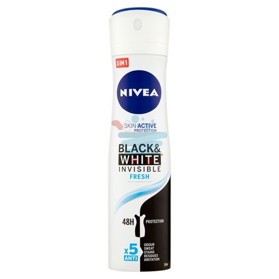 NIVEA DEO SPRAY BLACK & WHITE INIVISIBLE FRESH 150 ML