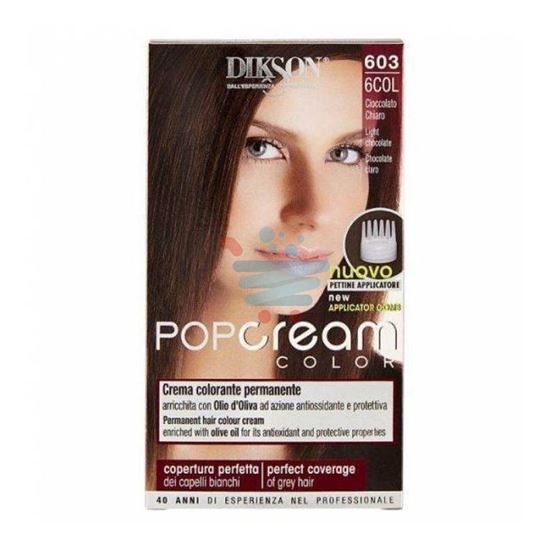 DIKSON POP CREAM COLOR CIOCCOLATO CHIARO 603