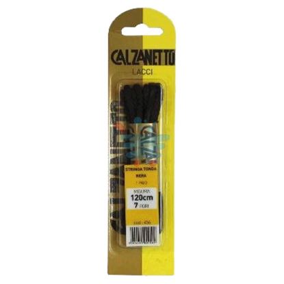 CALZANETTO LACCI TONDI NERI 1PAIO 120CM