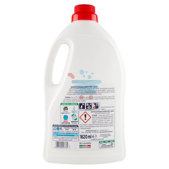 SPUMA DI SCIAMPAGNA LAVATRICE PULITO IGIENE 36 LAVAGGI 1620ML
