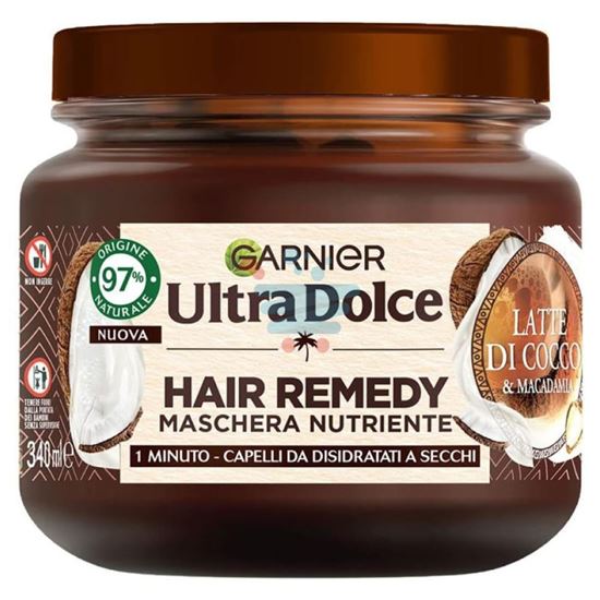 ULTRA DOLCE MASCHERA HAIR REMEDY LATTE DI COCCO E MACADAMIA 340ML