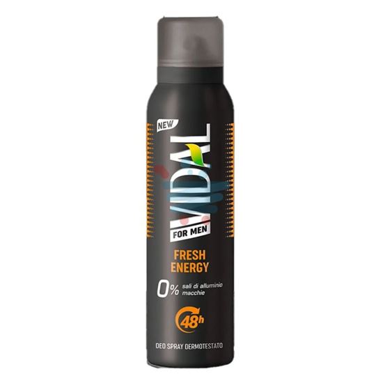 VIDAL DEO SPRAY MEN ENERGY FRESH 150ML